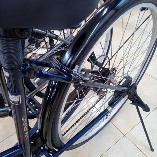 ☆ジモティ割あり☆ 自転車 27インチ ネイビー、ブラック