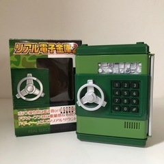 【未使用品】リアル電子金庫2 セキュリティ金庫 ホビー用品 貯金...