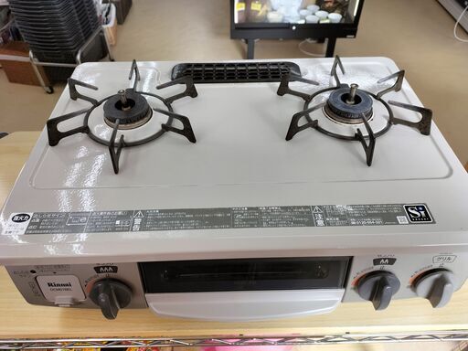 リンナイ　都市ガス用　ガスコンロ　 DCM01BEL  2019年製　 IK-445