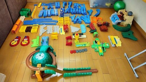 トーマス　プラレール　中古
