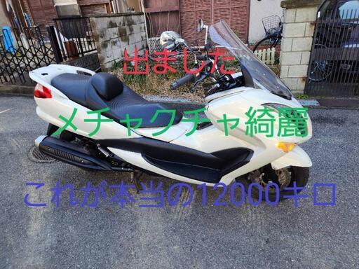 売約済み　これが本当の走行12000キロ　ヤマハ　マジェスティ250 大阪羽曳野市　M Sオート　バイク　SG20J