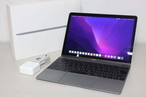 MacBook（Retina,12-inch,Early 2016）1.1GHz Core m3〈MLH72J/A〉⑥