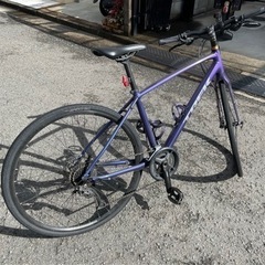 受付終了 クロスバイク TREK FX3 Disc パープルフリップ 2021年モデル  
