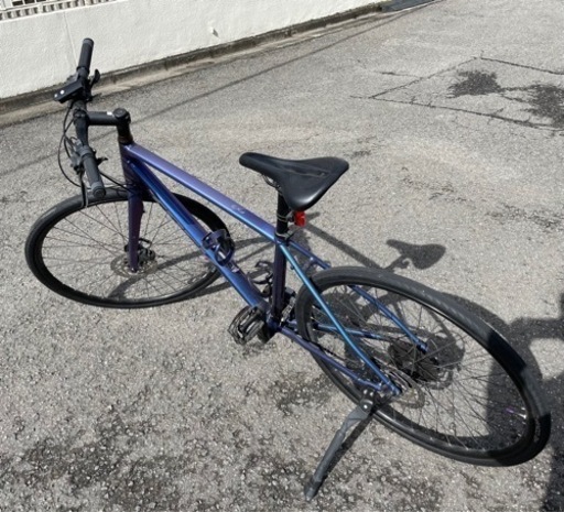 受付終了 クロスバイク TREK FX3 Disc パープルフリップ 2021年モデル