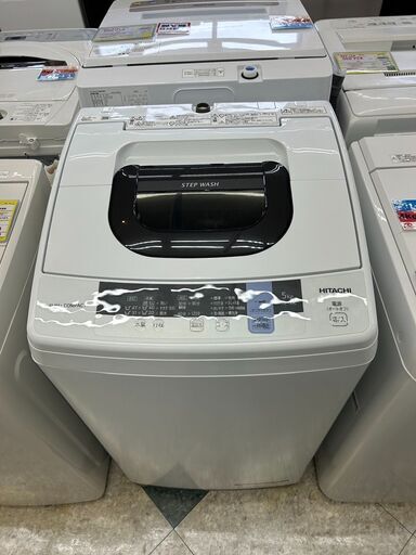 HITACHI/日立/5.0Kg洗濯機/2018年式/NW-50C1653