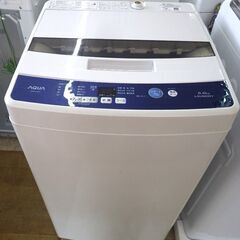 【引取限定】AQUA 洗濯機 5.0kg AQW-H5(W) 中古品 2021年製【ハンズクラフト八幡西店】