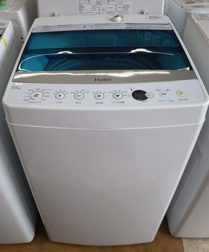 【引取限定】ハイアール 洗濯機 5.5kg JW-C55A 中古品 2018年製【ハンズクラフト八幡西店】