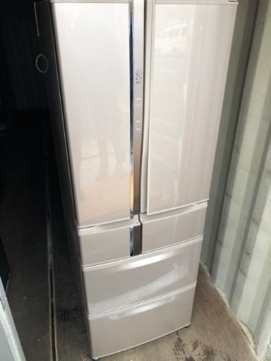 福岡市内配送設置無料　三菱電機 MITSUBISHI ELECTRIC MR-R47Y-F [冷蔵庫 Rシリーズ （465L・フレンチドア） 6ドア フローラル]