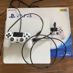 PS4(500GB) 本体一式　初期化済み
