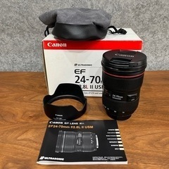 カメラレンズ Canon EF24-70mm F2.8L ⅱ USM