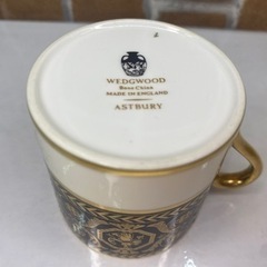 愛品館 江戸川店】ウェッジウッド アストバリーブラック デミタス