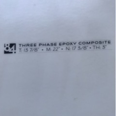 サーフボード　サウスポイントのエポキシボード【8.4ft 】