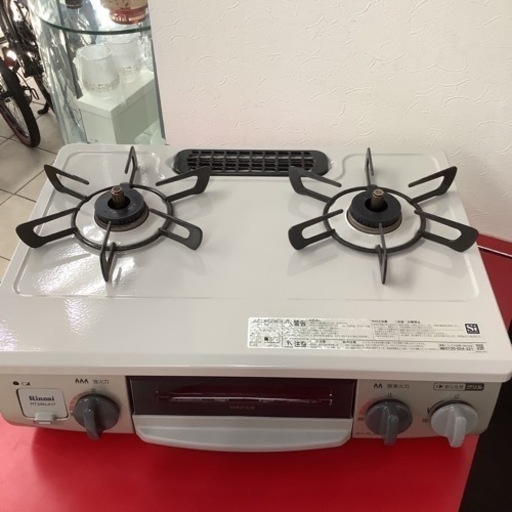 Rinnai   リンナイ　ガステーブル　ガスコンロ　RT34NJH7-CL  2021年製   都市ガス用