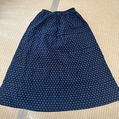 綿絣スカート