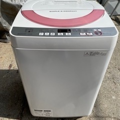 【‼️✨人気色✨‼️】洗濯機　シャープ6K　２０１６年製　ES-...