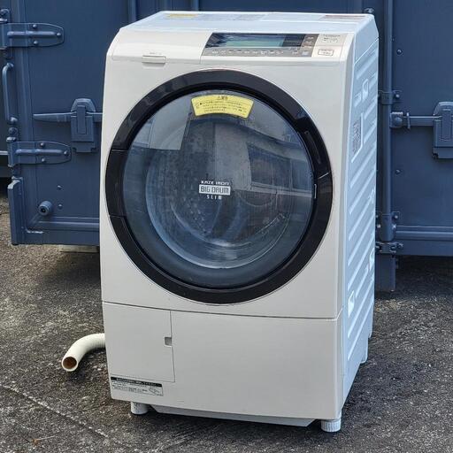 ■2015年製■HITACHI 10kg ドラム洗濯乾燥機 動作確認済 BD-S8700L
