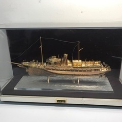 値下げしました　O2402-114 船模型 ナタリー号 金属製 ...