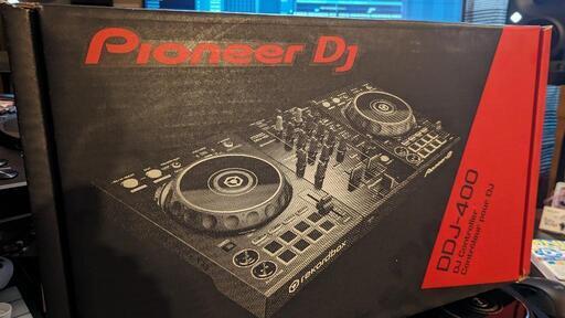 【再度値下げ】Pioneer DDJ-400 (外箱、ライセンス等付属)