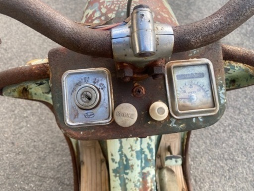 三菱重工 シルバーピジョン C90 レストアベース 部品取り