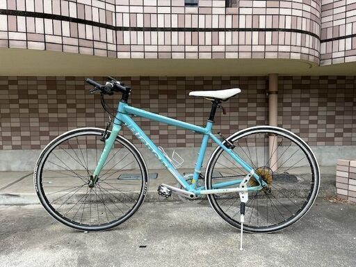 Bianchiビアンキ ローマⅡ チェレステ ブルホーンハンドルクロスバイク 