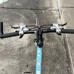 Bianchiビアンキ　ローマⅡ　チェレステ　ブルホーンハンドルクロスバイク②