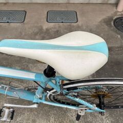 Bianchiビアンキ　ローマⅡ　チェレステ　ブルホーンハンドルクロスバイク②