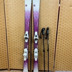 salomon レディーススキー板 150cm
