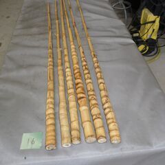 布袋竹 釣り竿　１０３㎝～１１６㎝　６本 １セット