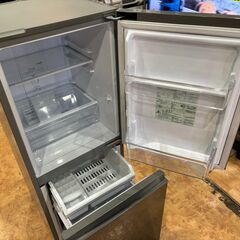 ✨安心の除菌洗浄済✨AQUA 2021年製 126L 2ドア冷蔵庫 AQR-13M（S）【愛市IR016262-104】