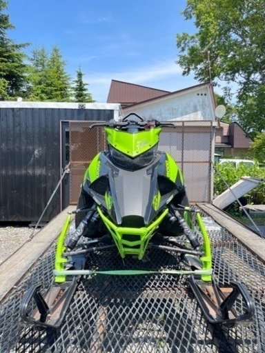 スノーモービル、マリンジェット、道北、北海道、トレーラー