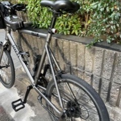 9万円相当tern crest 500mm ガンメタ (えす) 門戸厄神の自転車の中古 