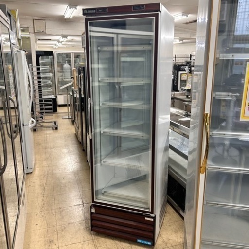 冷凍リーチインショーケース 大和冷機 283FGT 幅600×奥行650×高さ1950 三相200V