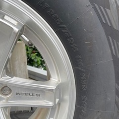 ランクル　ホイールタイヤ　4本セット