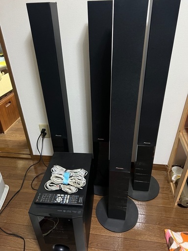 Pioneer 5.1ch サラウンドシステム HTP-S737ホームシアター トールボーイスピーカー パイオニア 映画鑑賞　スピーカー SWR2 737