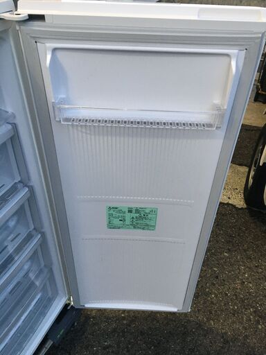 三菱 冷凍庫 MF-U12F-W1 121L 2021年 霜取り不要 三菱 冷凍庫 MF-U12F