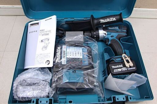 makita マキタ 充電式ドライバドリル DF458DRGX 18V 6.0Ah (D5508khxwY)