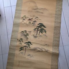 古い掛軸　在銘　5本まとめ