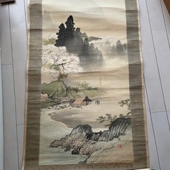 古い掛軸　在銘　5本まとめ