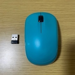 【BUFFALO】ワイヤレスマウス　ブルー