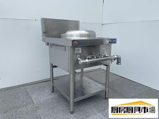 【大阪府24区無料配達】◆マルゼン 中華レンジ　MRS-111E　都市ガス用　2021年　幅550×奥行850×高さ940動作問題なし☆