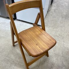 折りたたみ椅子　No.9308　チェア　木製　ナチュラルカラー　...