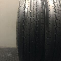 DUNLOP SP175N 195/80R15 107/105N LT 15インチ 夏タイヤ 4本 22年製 バリ溝 ハイエース キャラバン等　(TH018)