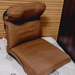  【札幌　桑園駅近く　2/24～26お引き取り限定】ニトリ ポケットコイル座椅子　ルル