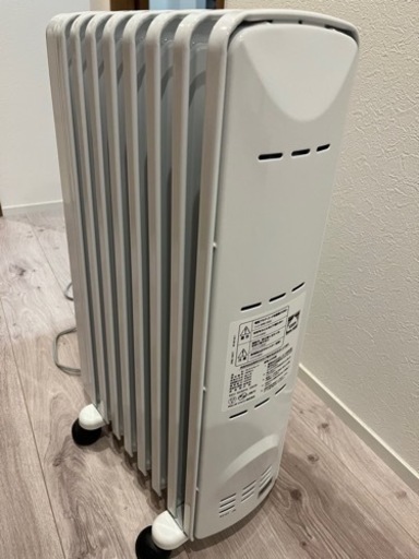 値下げ)美品デロンギ オイルヒーター JRE0812(定価3.9万円)