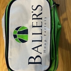 バスケットボール　シューズケース　緑　ボーラーズ　ballers