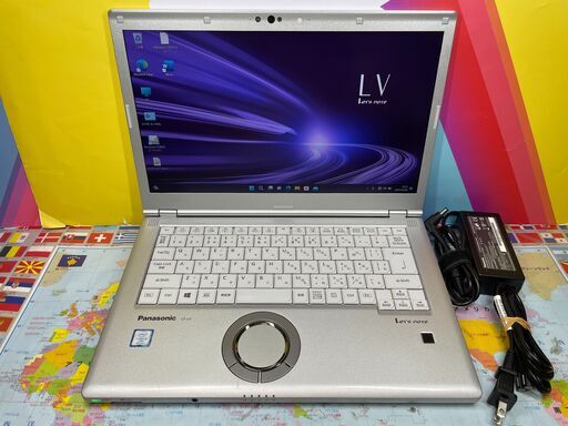 JC01171 パナソニック レッツノート CF-LV8 i5-8365u 14型 軽量 良品