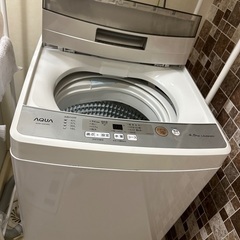 洗濯機　【　AQＷ-S45H（W）】