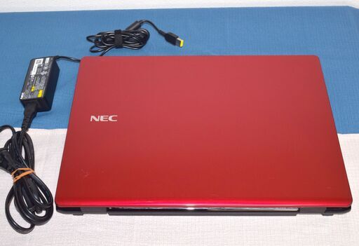 NEC 高性能Core i3 ５世代CPU搭載 薄型スリム ワインレッド 高速SSD　メモリ大4G 　CD/DVD　カメラ内蔵　 Wifi対応 NEC 高性能Core i3 5世代CPU搭載 薄型スリム ワインレッド 高速SSD メモリ