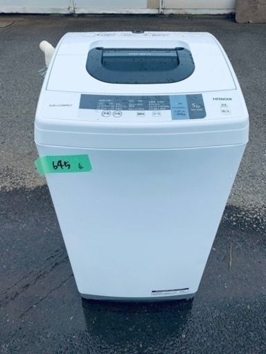ER645番　日立全自動電気洗濯機 NW- 5WR 形