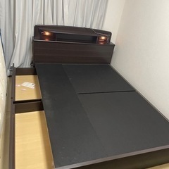 配送込み❗️ダブルベッド シモンズマットレス